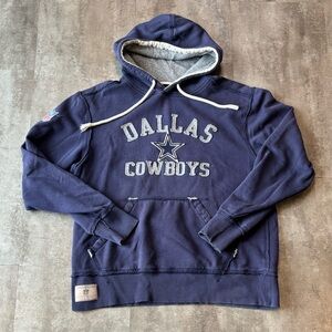 Dallas Cowboys Reebok Hoodie Mens Large Vintage Collection